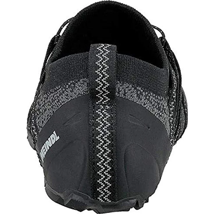 Meindl Pure Freedom, Wanderschuhe mit Stretch-Schaftkonstruktion und Vibram LITE BASE Sohle, schwarz/silber, Größe 44 – Bild 3