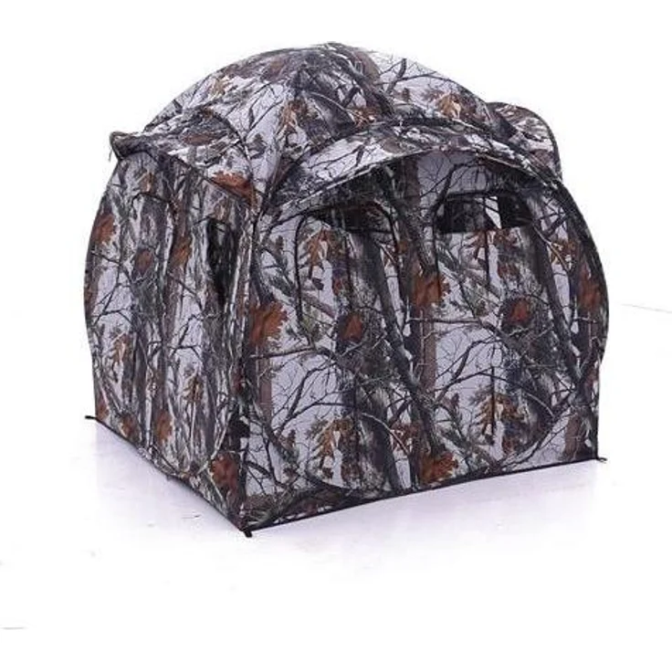 Buteo Photo Gear Aquila Mark III Snow, Tarp-Zelt für 2 Personen mit Schneetarnmuster und wasserdichtem Material