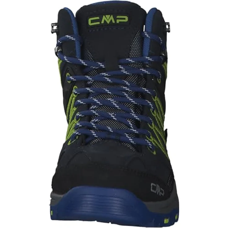 CMP Rigel MID WP Wanderschuh, blau, Leder/Textil, Schnürer, Größe 34 EU, mittel Schuhweite – Bild 5