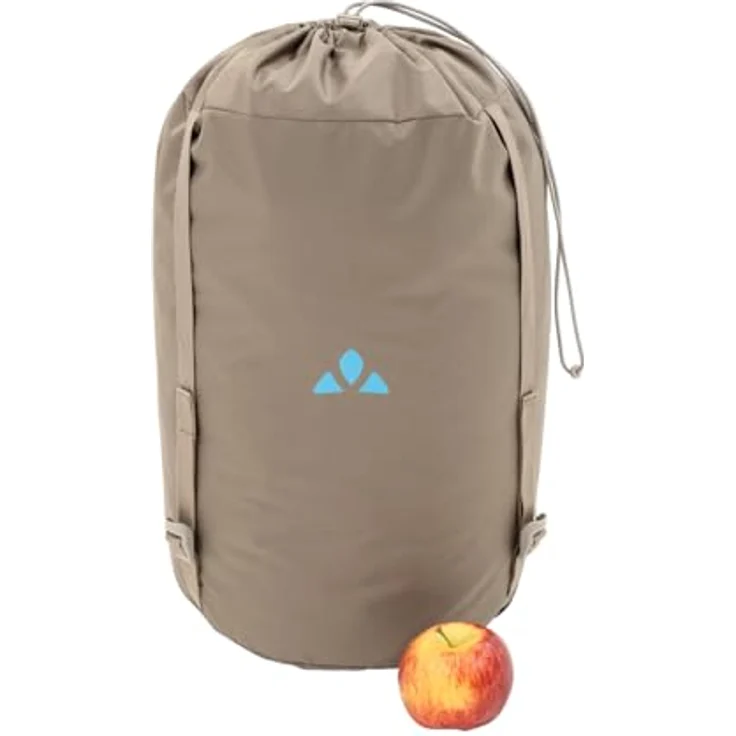 VAUDE Sioux 800 S II Syn, Schlafsack mit körperbetontem Mumienschnitt, Konturkapuze, Wärmekragen, Innentasche, Baltic Sea, rechts – Bild 5