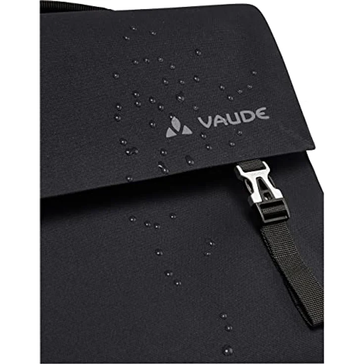 Vaude Velotasche Bayreuth M, 12 l Gepäckträgertasche aus 100% recyceltem Polyester, wasserdicht, mit Laptop-Fach – Bild 6