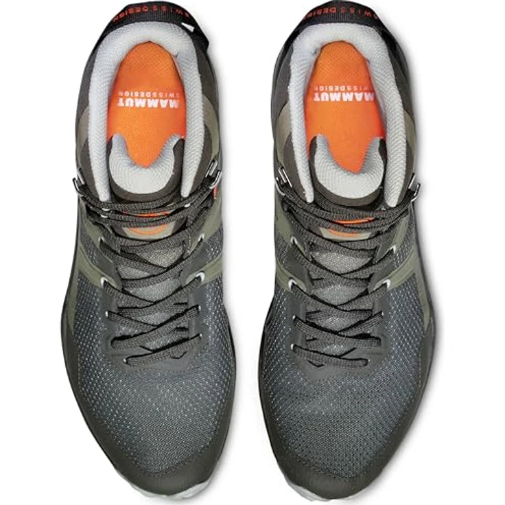 Mammut Sertig II Mid GTX, Wanderschuhe für Herren mit GORE-TEX Membran, grün, Größe 44 – Bild 4