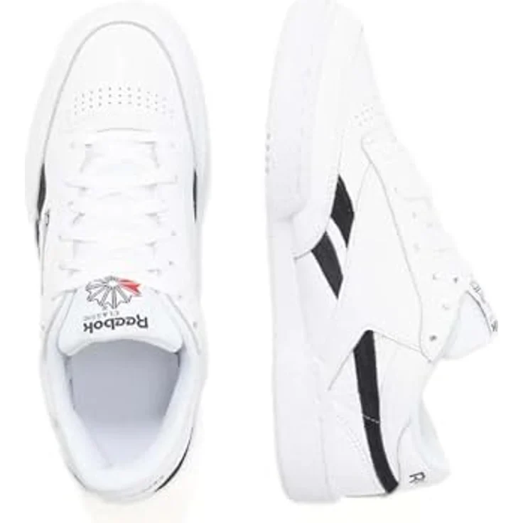 Reebok Club C Revenge, Laufschuhe aus flexiblem Leder, Weiß, EU 36 1/2 für Herren – Bild 7
