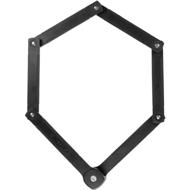 Trelock FS 380 TRIGO, Veloschloss 100 cm, Sicherheitsstufe 9, schwarz, mit IN-X-Schließzylinder und korrosionsfestem, gummiertem Schutz – Bild 6