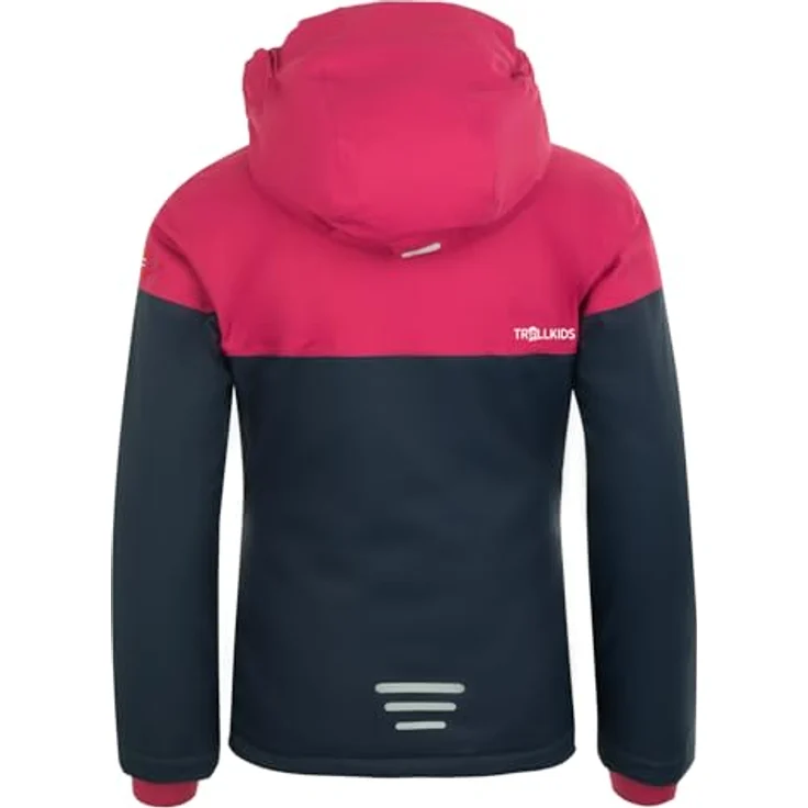 Trollkids Girls Hallingdal Skijacke, atmungsaktiv und wasserdicht, blau, Größe 152 – Bild 2
