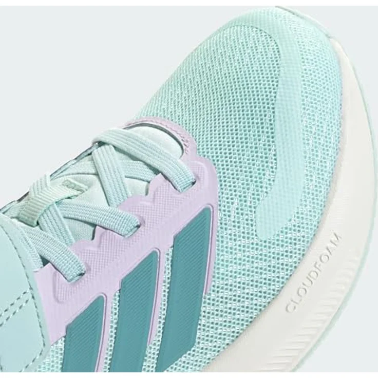 adidas Runfalcon 5 Laufschuhe für Kinder, mit Cloudfoam Dämpfung und elastischen Schnürsenkeln, recycelte Materialien – Bild 6