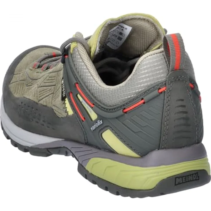 Meindl Top Trail Lady GTX, Damen Outdoorschuh in Grün und Gelb, wasserdicht mit GORE-TEX, herausnehmbares AIR-ACTIVE® Fußbett, griffige Multigrip® G5 Sohle – Bild 4