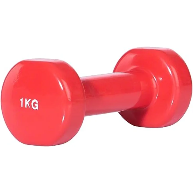 Sport-Tec Fausthantel Gymnastikhantel Vinylhanteln Aerobic, Pilates, Workout, Muskel Training, Fitness Hanteln aus Vinyl – Bild 1