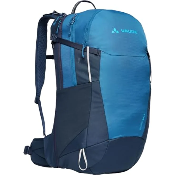 Vaude Wizard Wanderrucksack, 51 cm, blau, 100% Polyamid, kompaktes Design – Bild 1