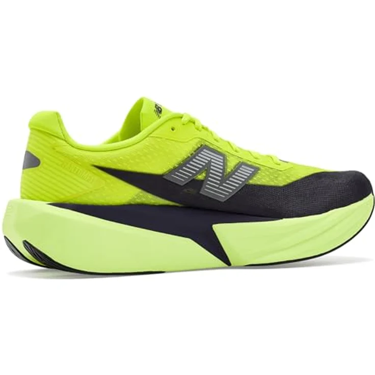New Balance FC Rebel Green 44.5, Laufschuhe mit FuelCell-Technologie, atmungsaktivem Mesh-Obermaterial und reflektierenden Elementen, grün – Bild 3