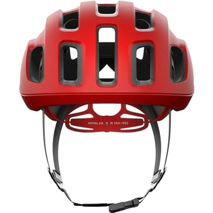 POC VENTRAL AIR MIPS, Fahrradhelm mit optimaler Belüftung und aerodynamischem Design, Rot (56–61 cm) – Bild 2