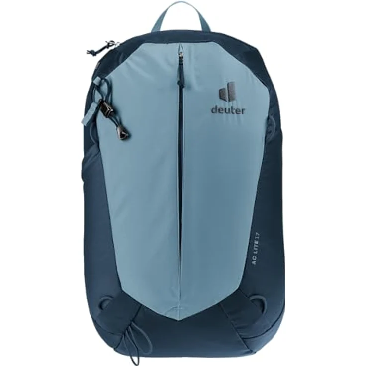deuter AC Lite 17 Wanderrucksack (Modell 2024), Wanderrucksack mit Aircomfort Netzrücken-System, schwarz – Bild 2