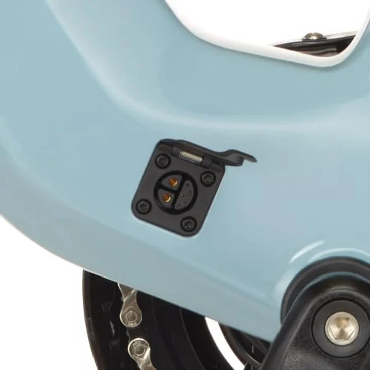 FISCHER E-Bike Trekking MOVE 01 T, Trapezrahmen 50 cm, 474 Wh Akku, Heckmotor, 8-Gang Kettenschaltung, blau glänzend – Bild 8