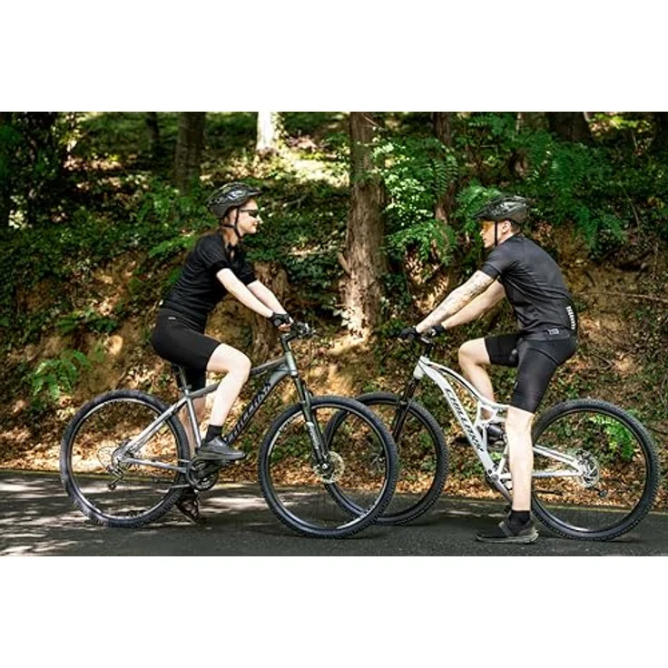 Chillaxx Bike Falcon Premium Mountainbike, 24 und 26 Zoll, Vollfederung, 21 Gang-Schaltung, Scheibenbremse, für Jungen, Mädchen, Damen und Herren – Bild 7