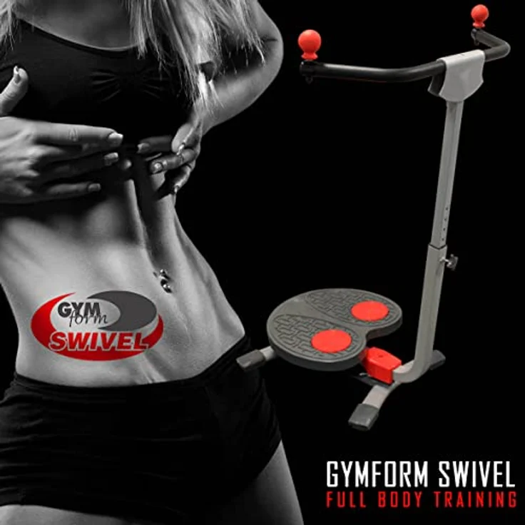 BEST DIRECT GYMFORM Swivel Waist Turntable, 240° drehbare Scheibe, Ganzkörpertraining, Taillentraining, Körperstraffung, höhenverstellbar, Unisex - Kraftstation für alle Altersgruppen – Bild 2