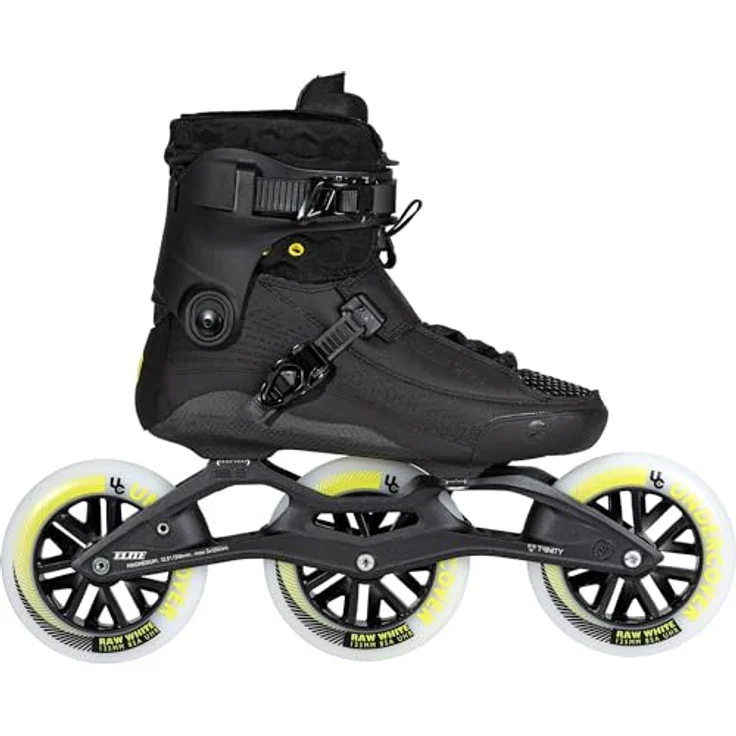 Powerslide SWELL Carbon 125, Inline Skates (Größe 38) mit Kohlefaserschale, TRINITY Montage und 125-mm-Rädern – Bild 1