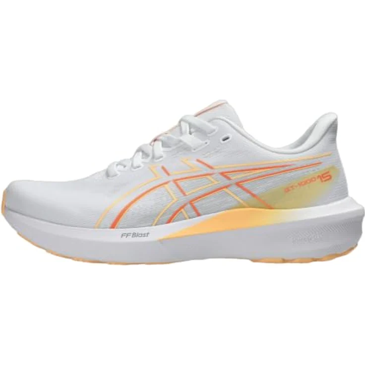 ASICS GT-1000 15, Herren Laufschuh mit FF BLAST Dämpfung und 3D GUIDANCE SYSTEM, Weiß Koralle, Größe 40 – Bild 11