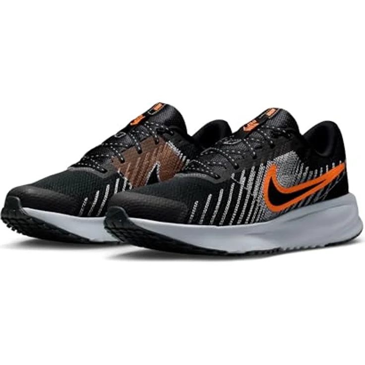 Nike Run Defy Herren Laufschuhe, atmungsaktiv mit flexibler Dämpfung und trittsicherer Gummisohle, schwarz – Bild 2