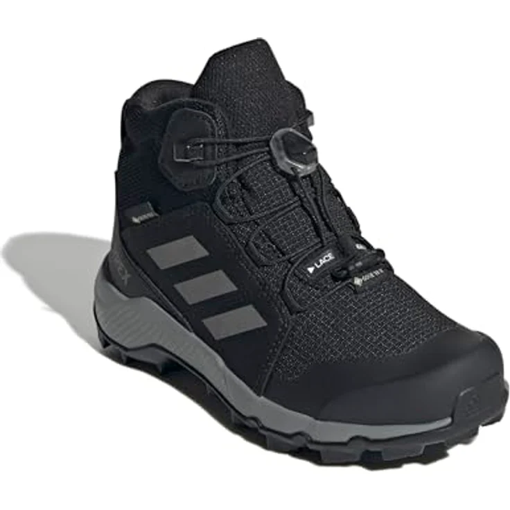 adidas TERREX TERREX MID GORE-TEX Wanderschuh, wasserdicht, mit dämpfender EVA-Zwischensohle und Traxion Gummiaußensohle für besten Grip – Bild 3