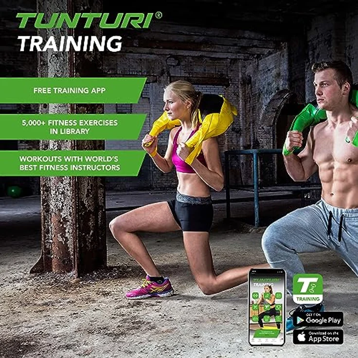 Tunturi Bulgarian Bag, Sandsack, Power Bag, 20KG, Grün, für Ganzkörpertraining – Bild 3
