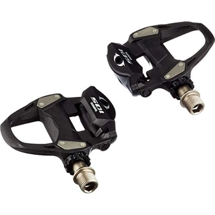 Shimano Pedal Fahrradpedal, Schwarz, Stahl, 2 Stück – Bild 2