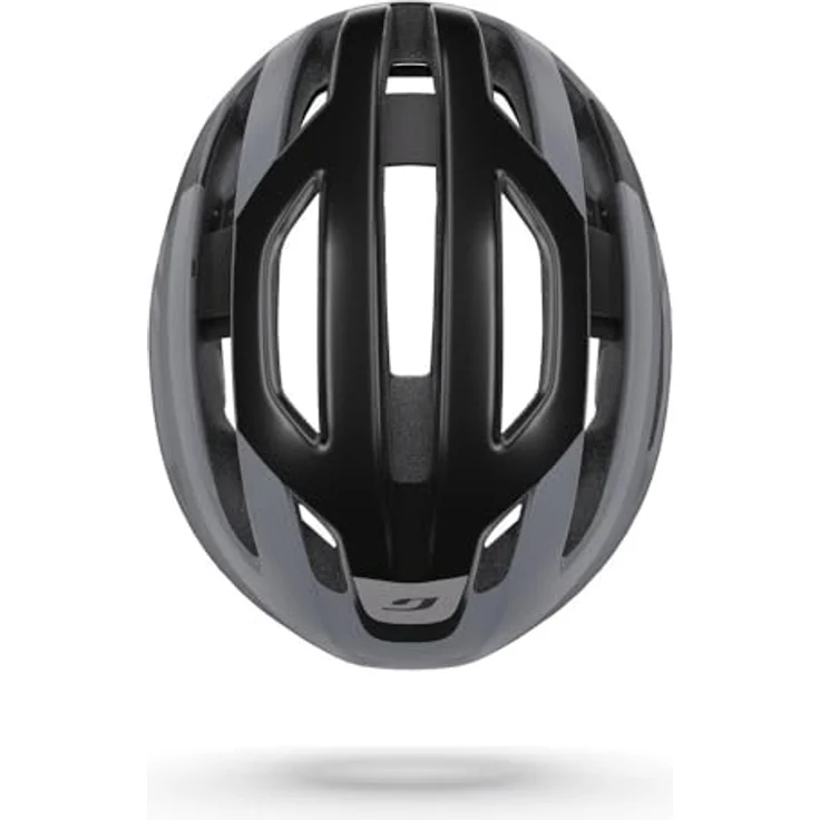 Julbo Finisher Evo, Rennradhelm mit SpeedSHELL Schale, Grau/Schwarz, Größe 56/59 – Bild 5