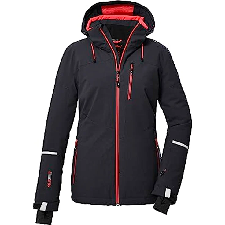 Killtec KSW 81, Damen Skijacke mit Schneefang, atmungsaktiv und wasserdicht, marineblau (40) – Bild 1