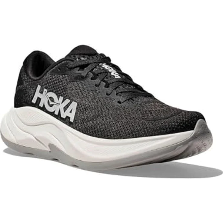 Hoka Rincon 4 Laufschuhe Herren, atmungsaktives Mesh-Obermaterial, reaktionsfreudige Zwischensohle, neutral, 5 mm Sprengung, grau – Bild 3