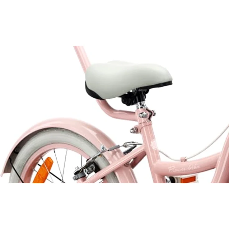 Sun Baby Kinderfahrrad SUN BABY Flower Retro 16 Zoll mit Schubstange, rosa, für Kinder bis 50 kg – Bild 9