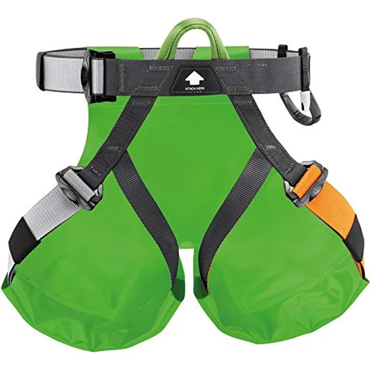 PETZL Canyon Club Geschirr, Mehrfarbig, Klettergurt, Zertifiziert nach CE, EN 12277 Typ C, UIAA, Einheitsgröße, Taille 60-120 cm, Gewicht 660 g