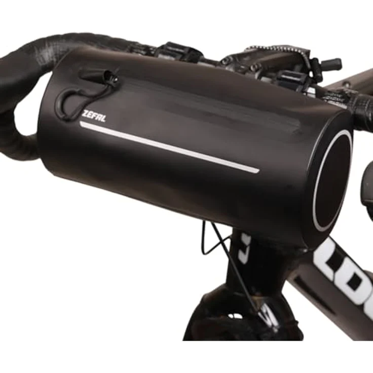 ZEFAL Adventure F2 Lenkertasche Schwarz, universelle Befestigung, Anti-Rotationssystem, Einheitsgröße – Bild 1