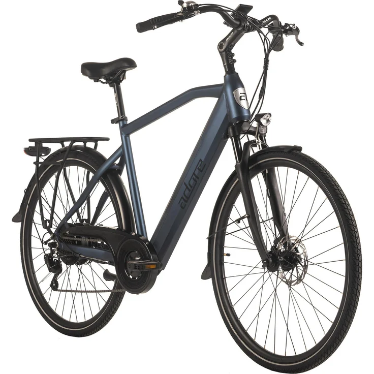 Adore E-Citybike CV-190, E-Bike mit 50NM VINKA Heckmotor, 120 km Reichweite, matte Metallic-Oberfläche, 7-Gang SHIMANO Kettenschaltung