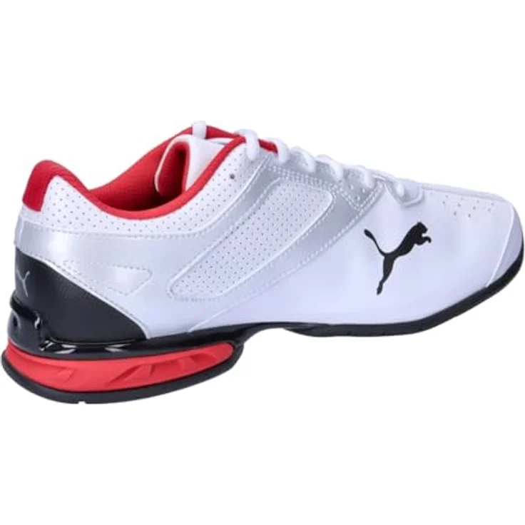 Puma Tazon 6 FM, Herren Laufschuhe mit optimaler Stabilität und Dämpfung, Weiss – Bild 8