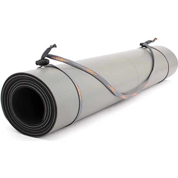 Bodhi | Universal-Yogamatten-Tragegurt | Trageband | Orange | verstellbare Schlaufe | einfach und günstig | Gurt für Yogamatte – Bild 2