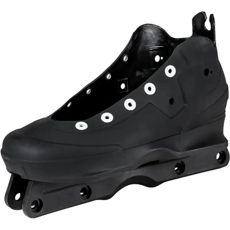 USD Inline Skate Ersatzteil Aeon 60 Shell, schwarze Unibody-Konstruktion für erstklassige Passform und Leistung, Paar