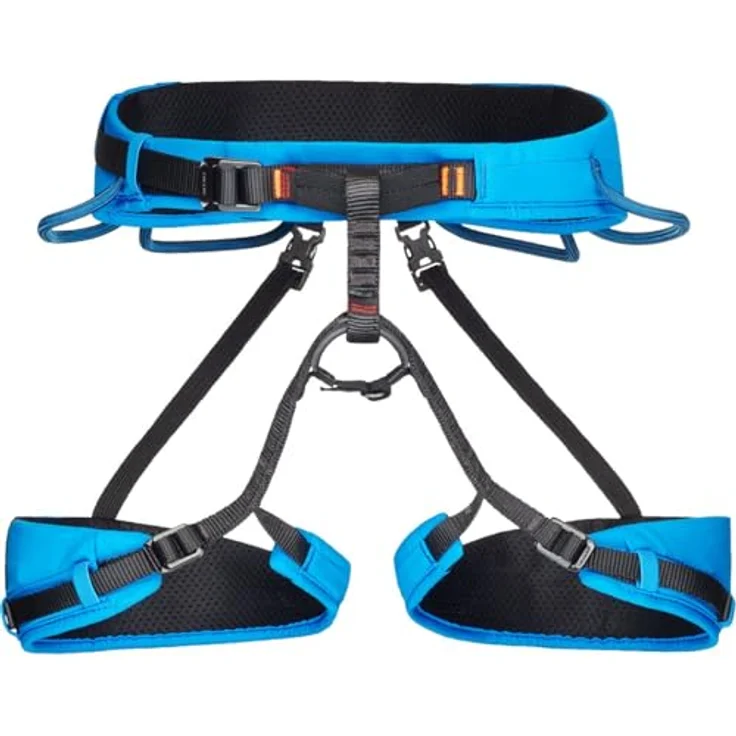 Mammut Ophir 3 Slide 2.0 Harness, Klettergurt mit Splitt Webbing Technology und Drop Seat Funktion, inklusive Tragetasche – Bild 1