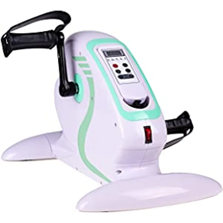 Antar AT51125, Hometrainer Ergometer mit LCD-Display, 12 Widerstandsstufen, elektrischem Antrieb und 120 kg Belastbarkeit