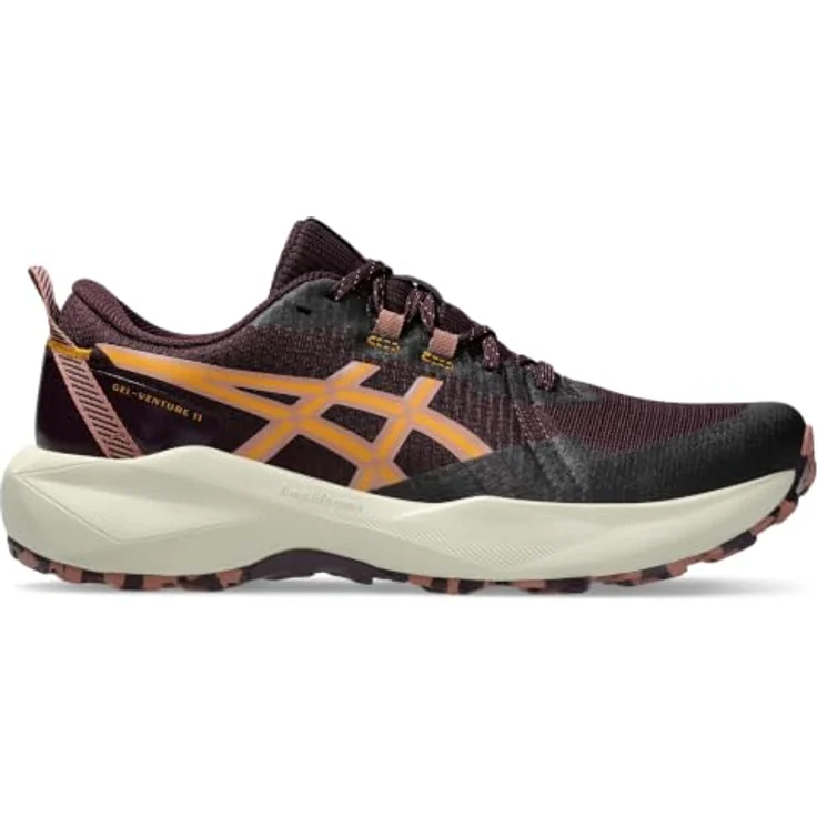 Asics GEL-VENTURE 1012B933, Laufschuhe für Damen, atmungsaktiv, Dunkel Aubergine/Sandstorm, hohe Dämpfungstechnologie, für neutrale Pronation – Bild 5