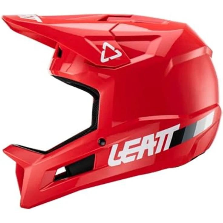 Leatt MTB Gravity 1.0 Junior, Integralhelm mit hervorragender Belüftung und 360°-Turbinen-Technologie, Fire, Größe XS – Bild 8