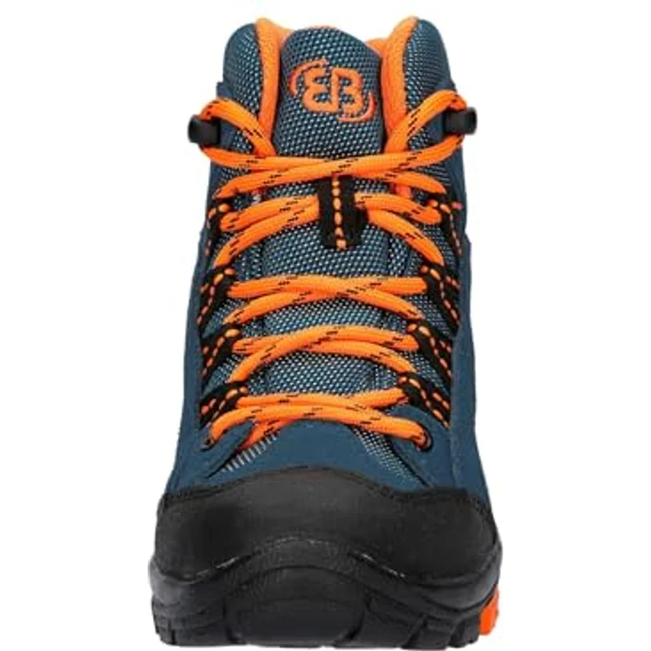 Brütting Mount Bona High Kids, Wanderschuhe für Jungen, Veloursleder, blau, Größe 30 – Bild 3