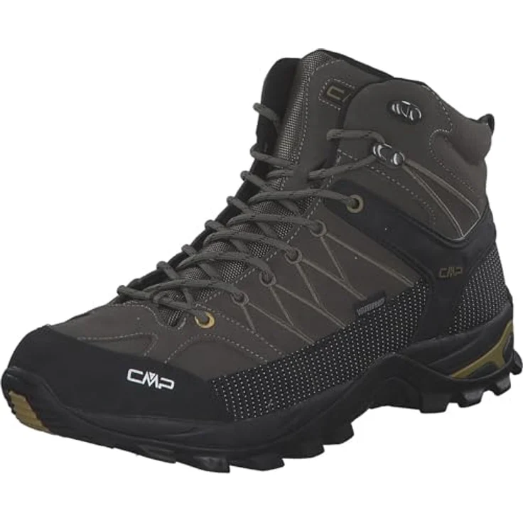 CMP Rigel MID 3Q12947, Herren Trekking Schuhe aus Wildleder mit atmungsaktiven Mesh-Details und rutschfester Gummisohle – Bild 1