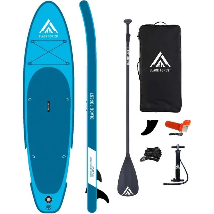 Extralink SUP Board 335 cm Set mit Paddel und Zubehör, ideal für Stand Up Paddling und Freizeitaktivitäten