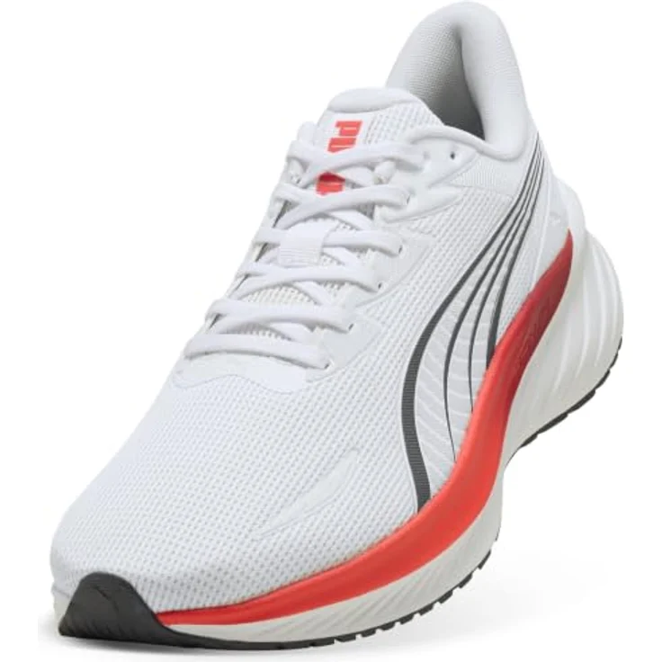 Puma Pounce Lite 2 Sneaker Laufschuhe mit PUMALite Schaumstoff, PROTREAD Laufsohle, Weiß/Rot, Schuhgröße: 38 EU – Bild 6