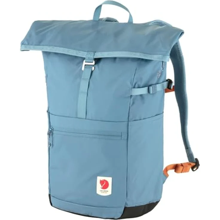 Fjällräven High Coast Foldsack 24, Wanderrucksack aus 100% Nylon, 45 cm, blau – Bild 1