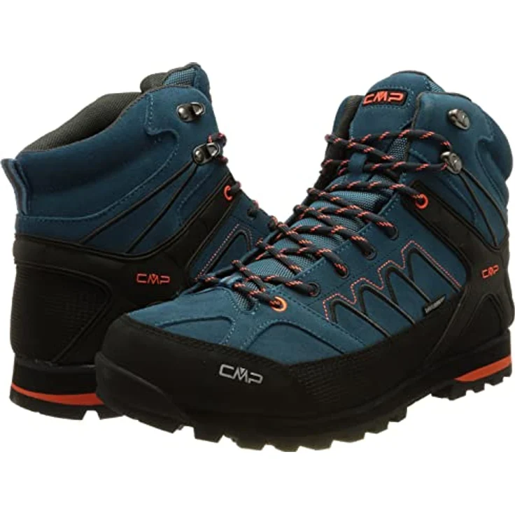 CMP CMP Herren Wanderschuhe Moon Mid Waterproof 31Q4797, Trekkingschuh mit wasserundurchlässiger Membran und Vibram-Laufsohle – Bild 7
