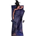 Cocoon TravelSheet, Leichter Schlafsack aus Seide-Baumwolle (220 cm), temperaturausgleichend, inkl. Kissenfach, Klettverschluss