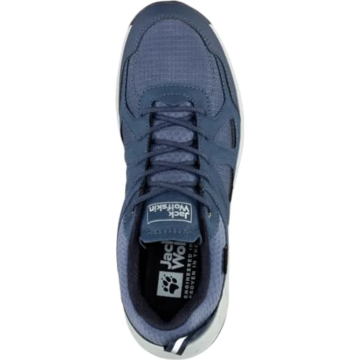Jack Wolfskin Woodland 2 Texapore Low W, Damen Wanderschuhe, wasserdicht und atmungsaktiv, Blau (Größe 41) – Bild 3