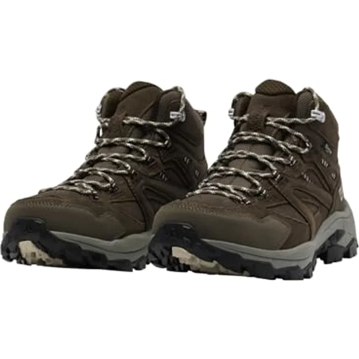 Jack Wolfskin Vojo Tour LT Texapore Mid M, Herren Wanderschuhe mit wasserdichtem Wildleder-Obermaterial, Braun – Bild 7