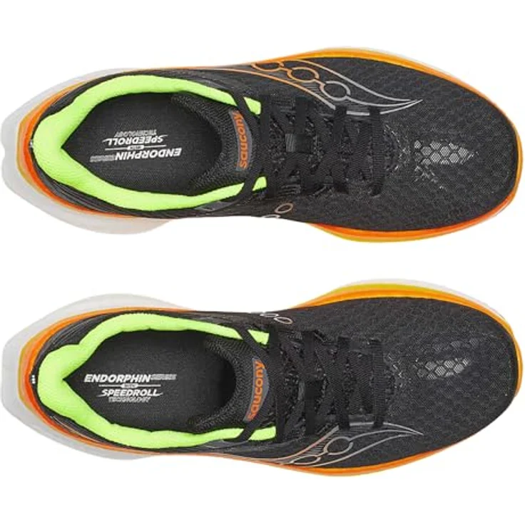 Saucony Endorphin Speed 5, Herren Laufschuhe mit PWRRUN PB-Dämpfung, 8 mm Einpresstiefe, Schwarz, Größe 42.5 – Bild 6