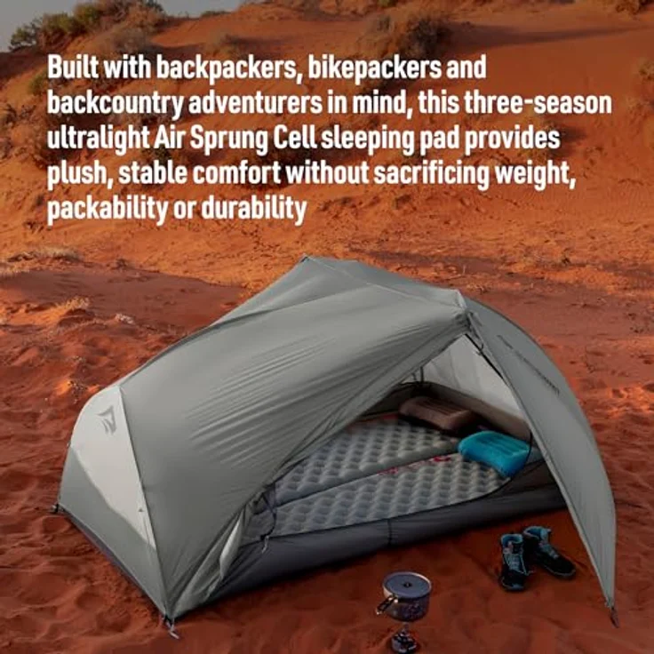 Sea To Summit Ether Light XR Insulated ASC Mat, leichte und kompakte Isomatte mit hervorragender Isolierung für kühle Nächte – Bild 2